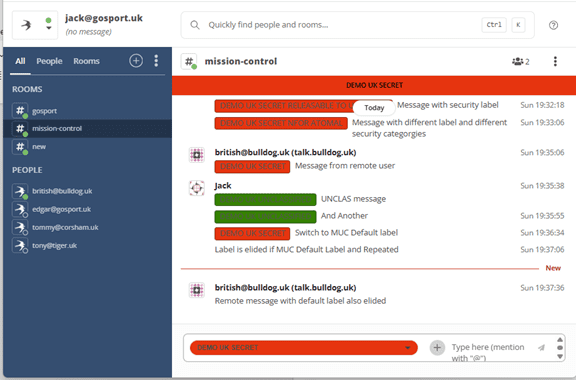 Security Labels in Swift